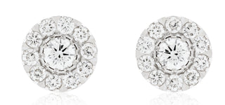 8MM DIAMOND STUDS