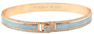 BORDER DIAMOND ENAMEL BRACELET