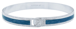 BORDER DIAMOND ENAMEL BRACELET