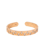 CHEVRON BEVELLED ARROW BRACELET