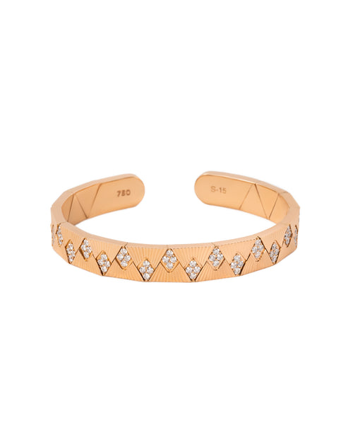 CHEVRON BEVELLED ARROW BRACELET