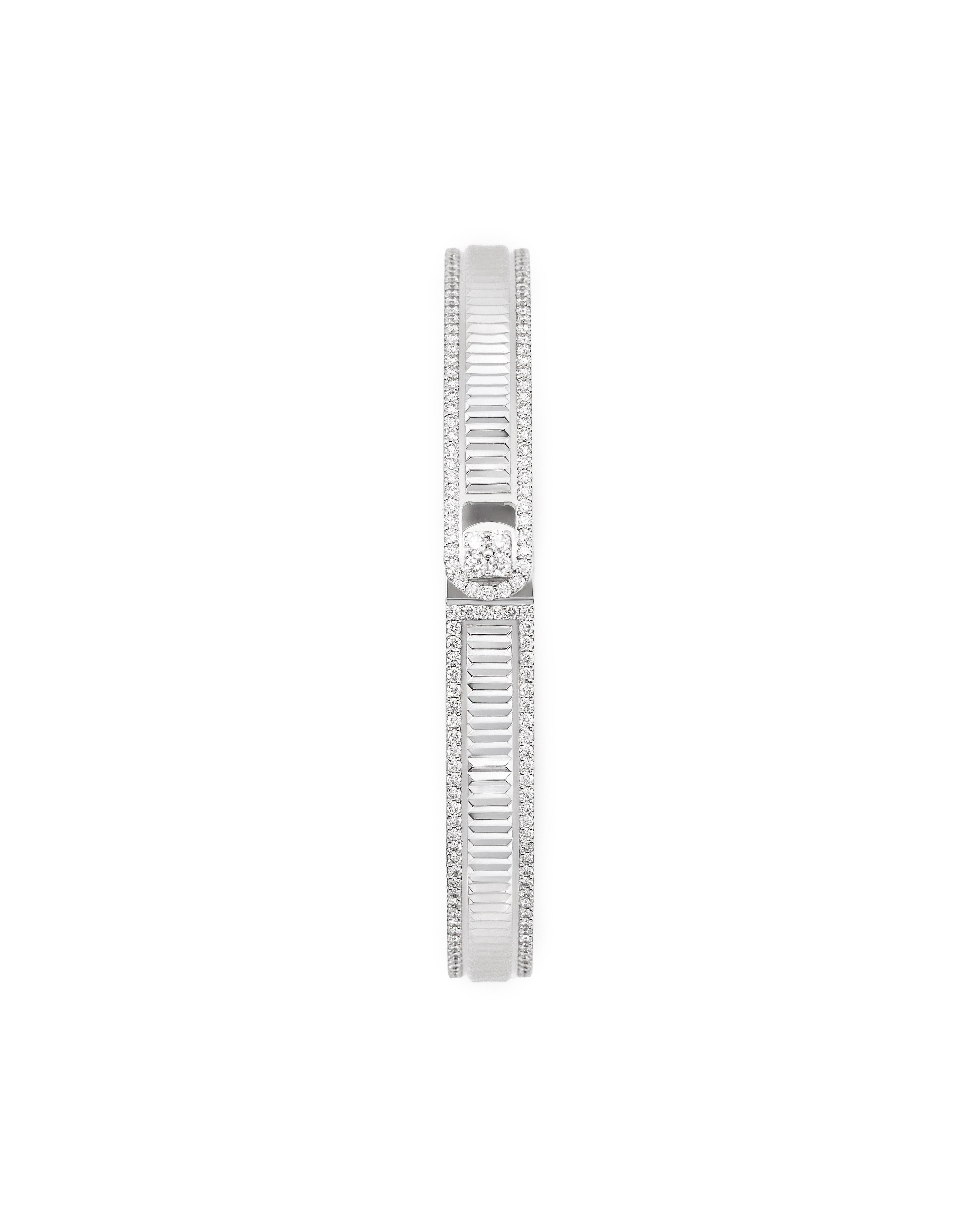 ERUPTION SPECTRUM BEVELLED DIAMOND BRACELET