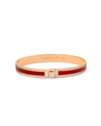 BORDER DIAMOND ENAMEL BRACELET