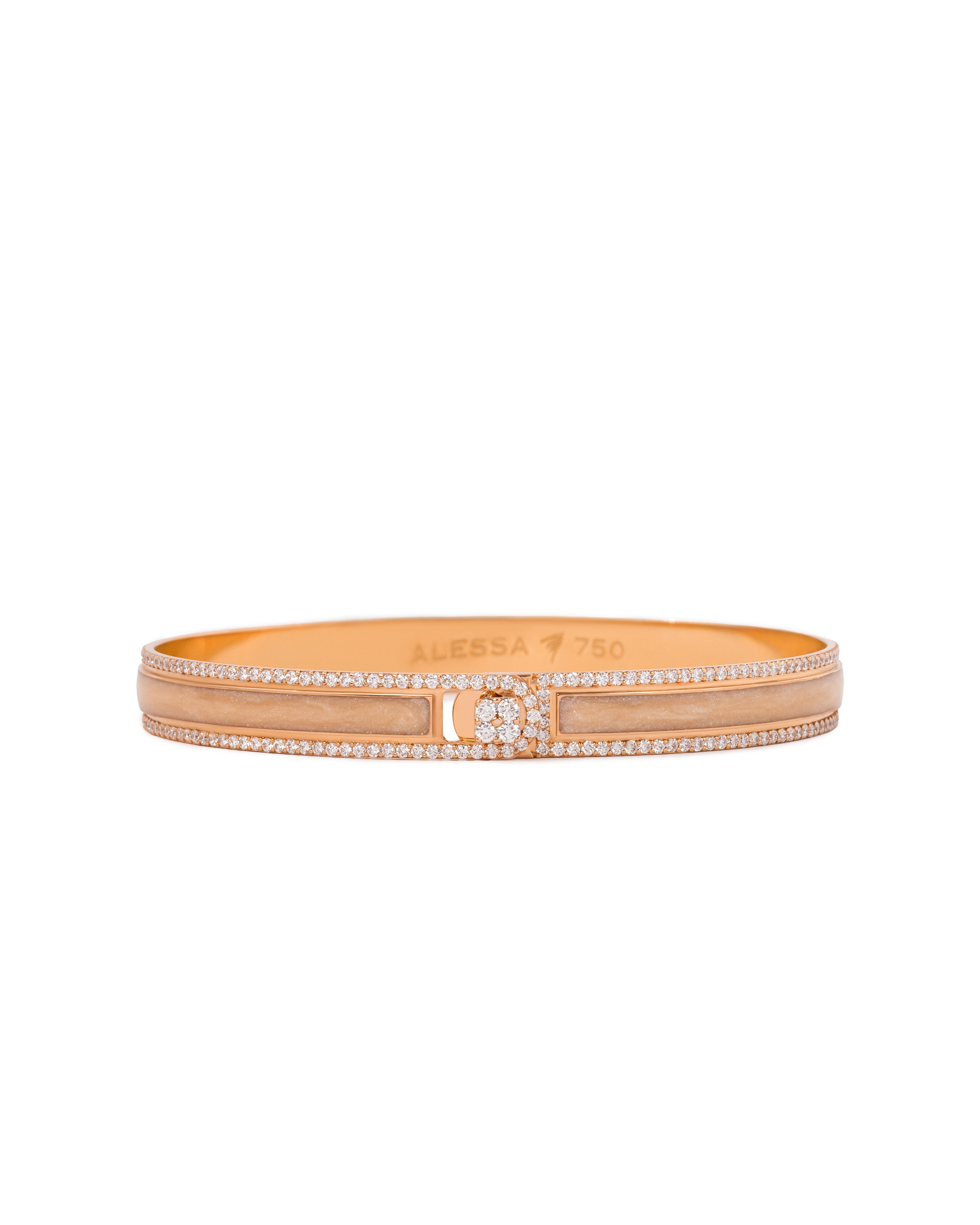 BORDER DIAMOND ENAMEL BRACELET
