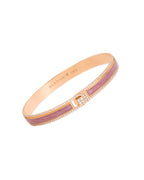BORDER DIAMOND ENAMEL BRACELET