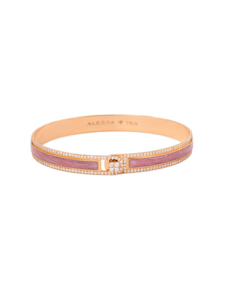 BORDER DIAMOND ENAMEL BRACELET