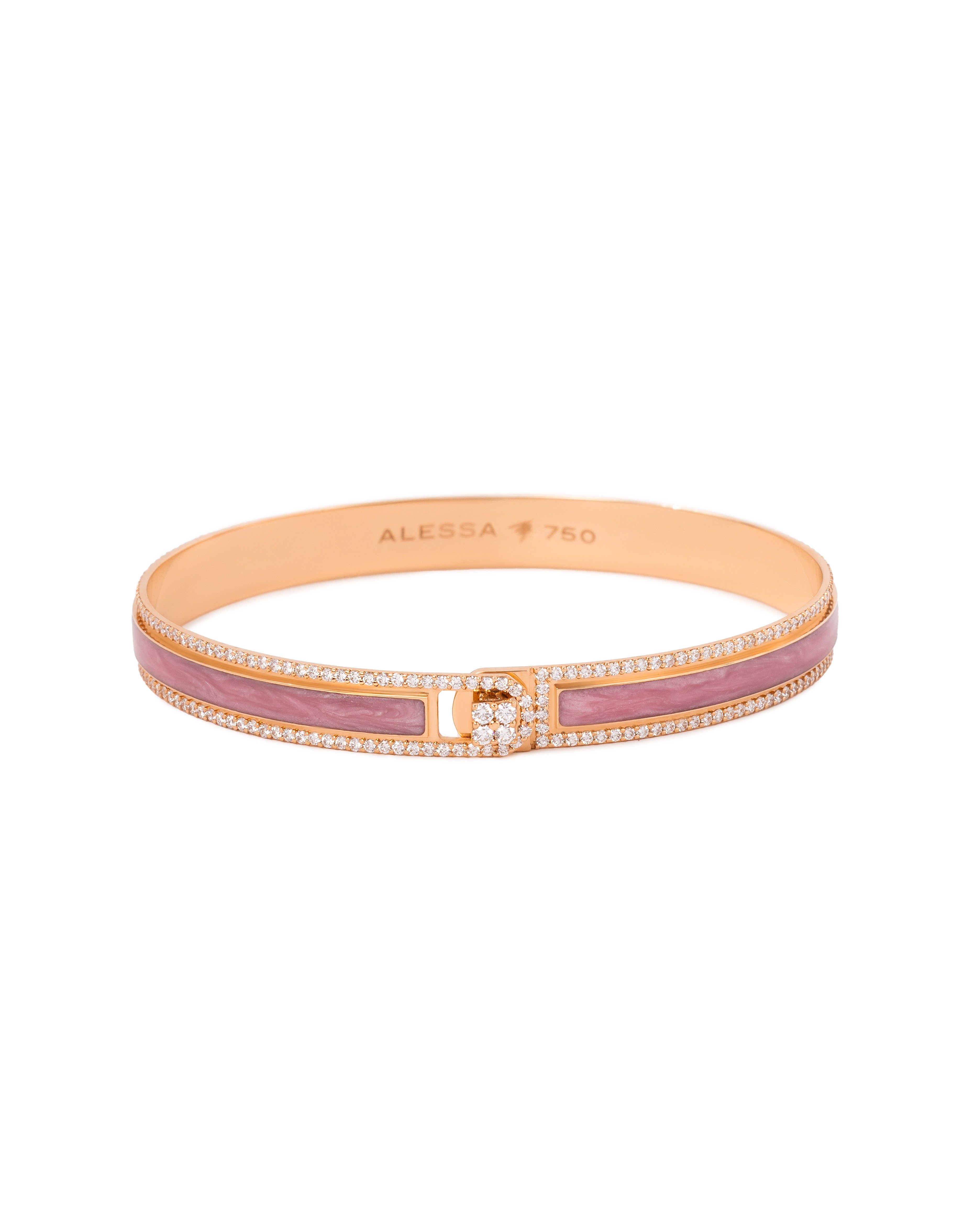 BORDER DIAMOND ENAMEL BRACELET