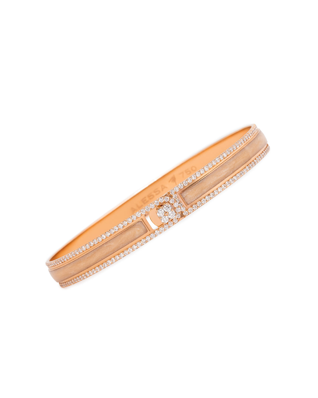 BORDER DIAMOND ENAMEL BRACELET