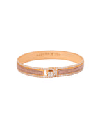 BORDER DIAMOND ENAMEL BRACELET