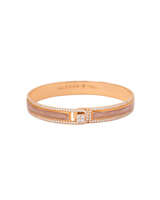 BORDER DIAMOND ENAMEL BRACELET