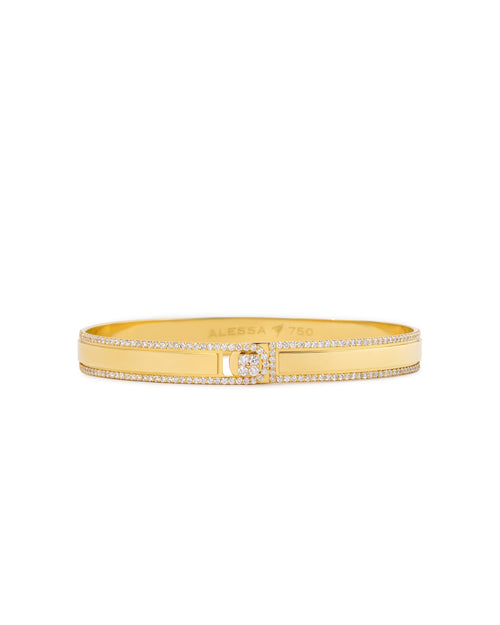 BORDER DIAMOND SOLID BRACELET