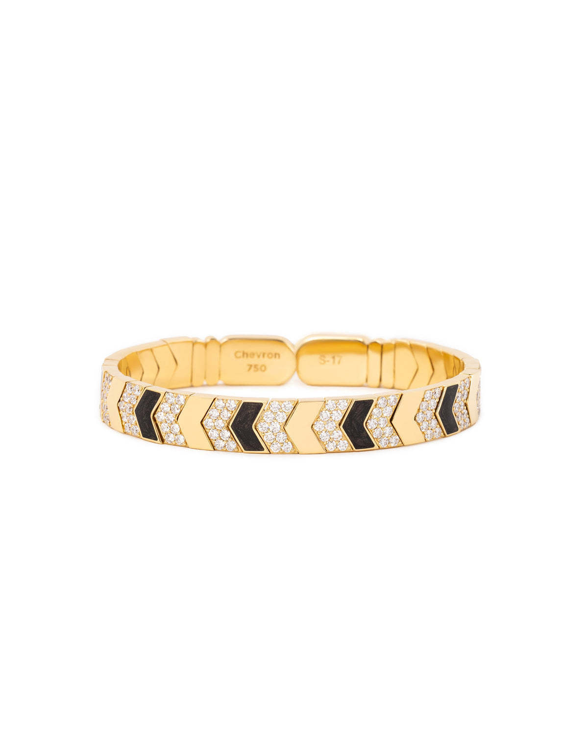 CHEVRON ENAMEL BRACELET