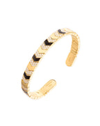 CHEVRON ENAMEL BRACELET