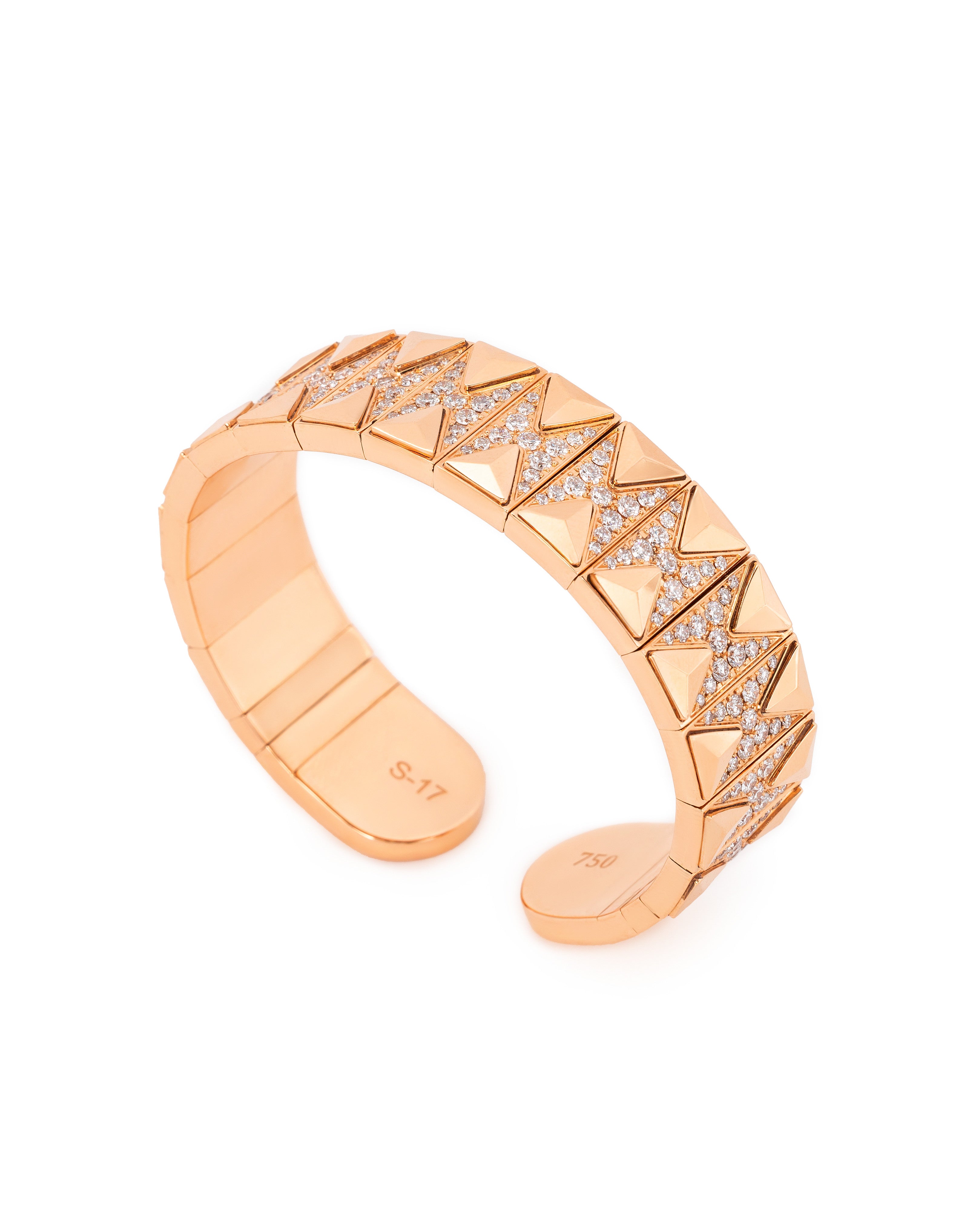 ERUPTION BROAD BRACELET