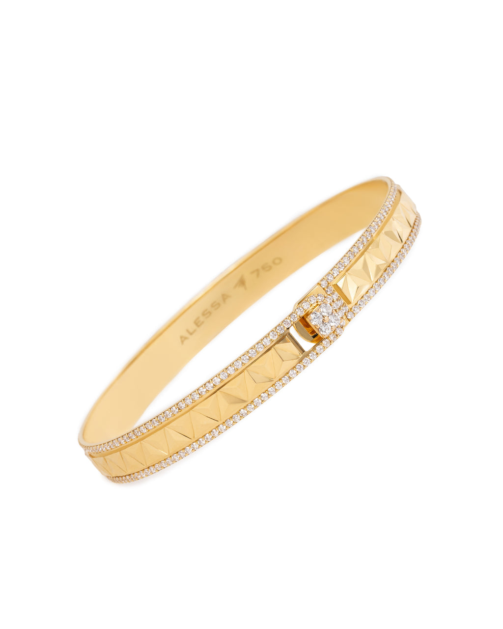 ERUPTION ELIXIR BEVELLED DIAMOND BRACELET