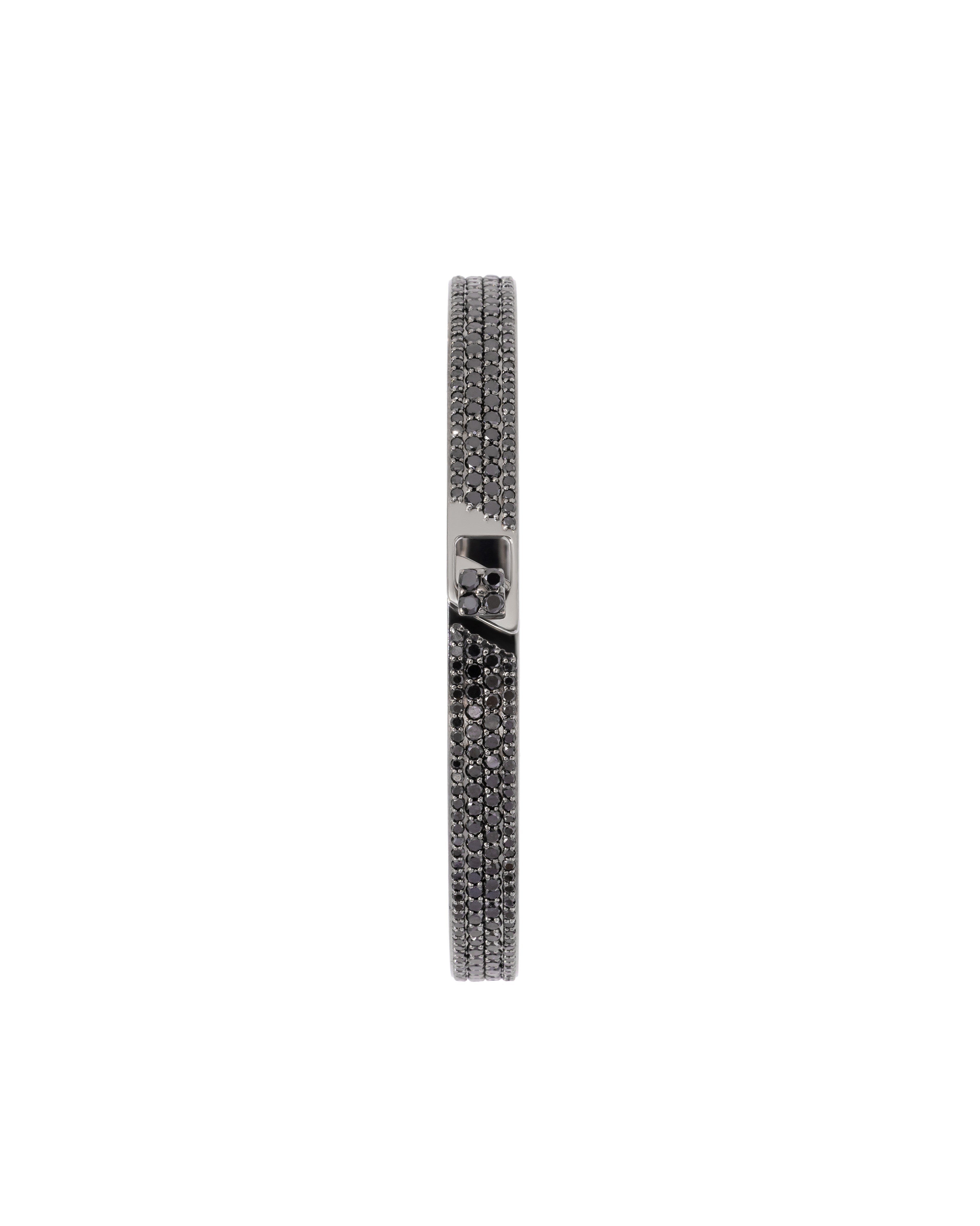 FULL PAVE BLACK DIAMOND BRACELET