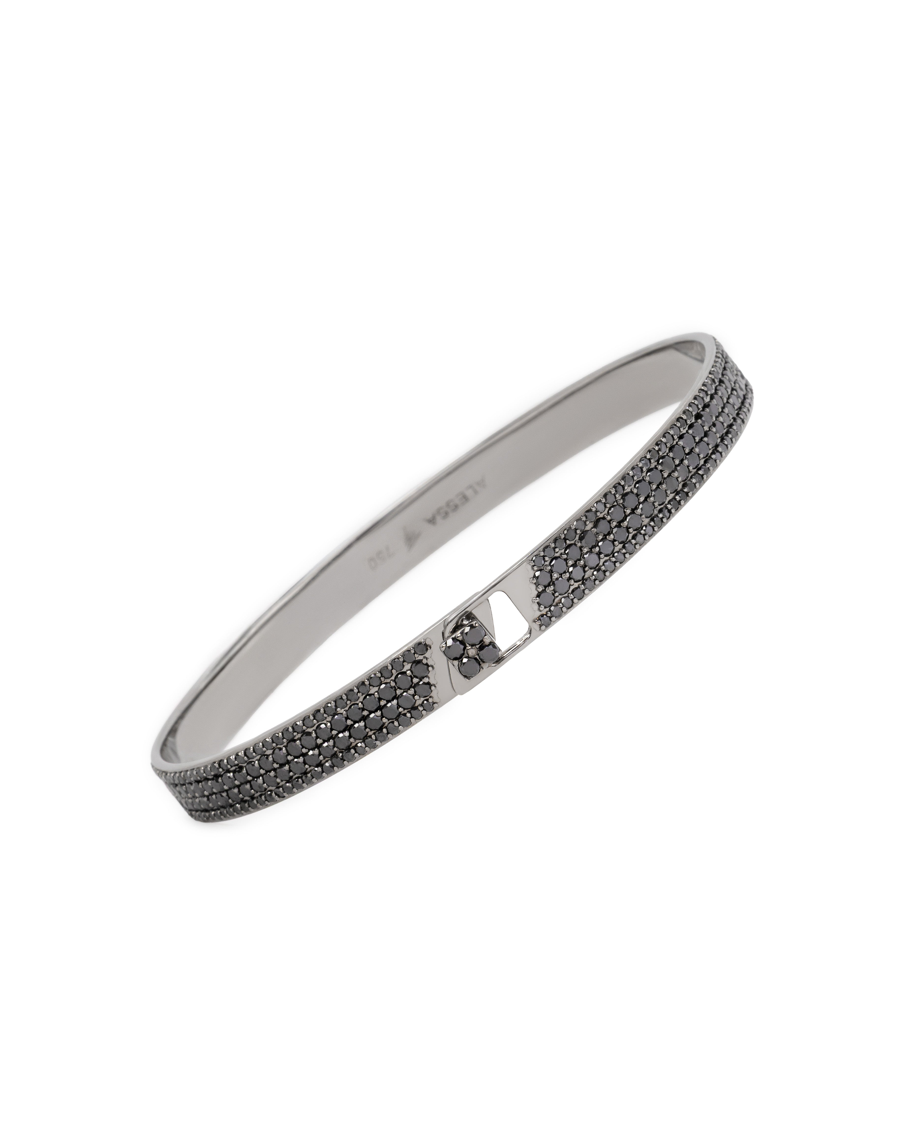 FULL PAVE BLACK DIAMOND BRACELET