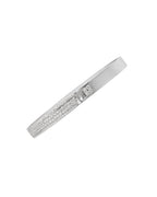 SOLID HALF PAVE DIAMOND BRACELET