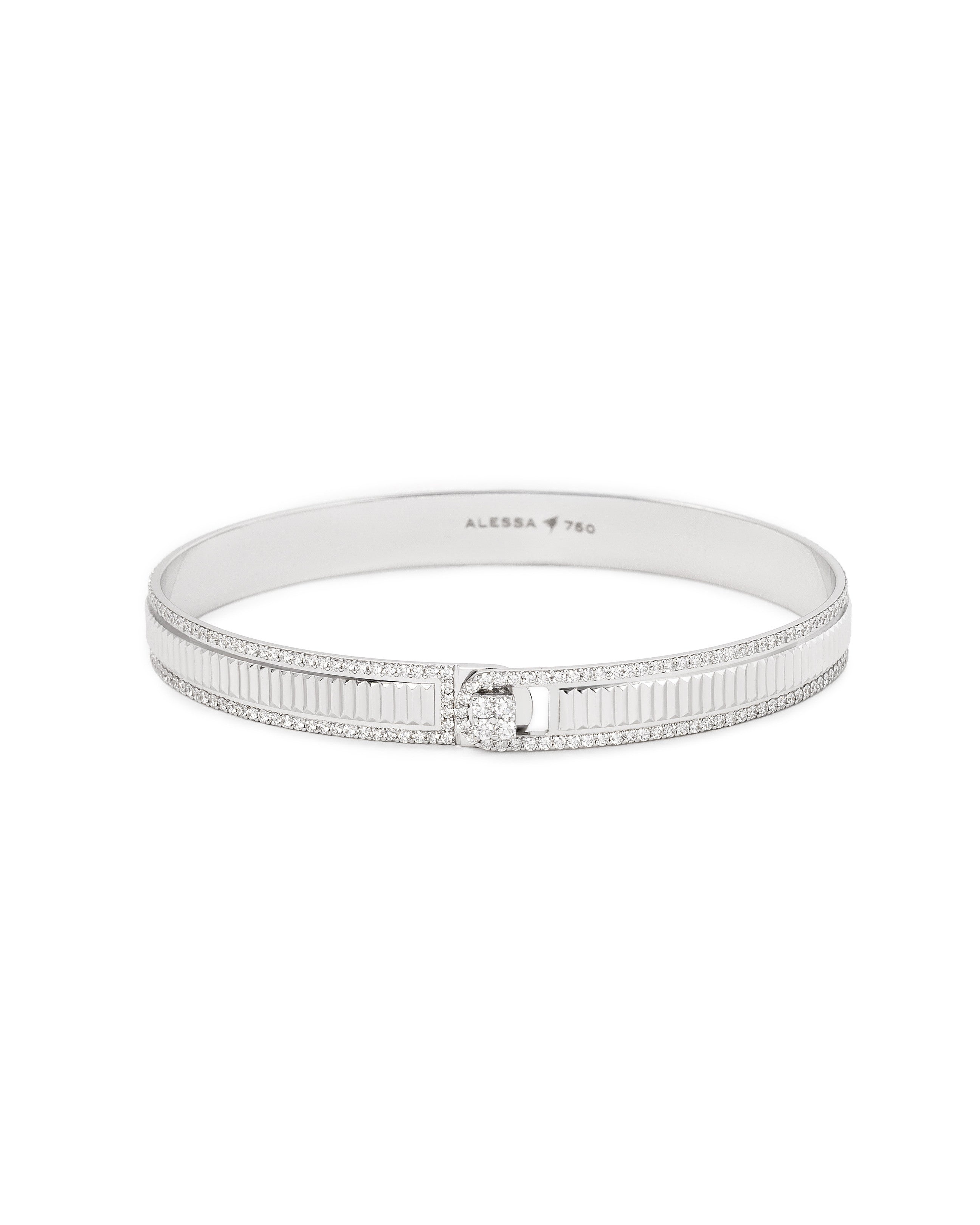 ERUPTION SPECTRUM BEVELLED DIAMOND BRACELET